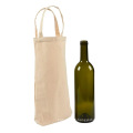 custom Eco-Friendly Printed LOGO 12OZ Canvas Cotton bags Hand Wine Bags Gift Wine bags